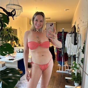 Chic Coral Bikini Set